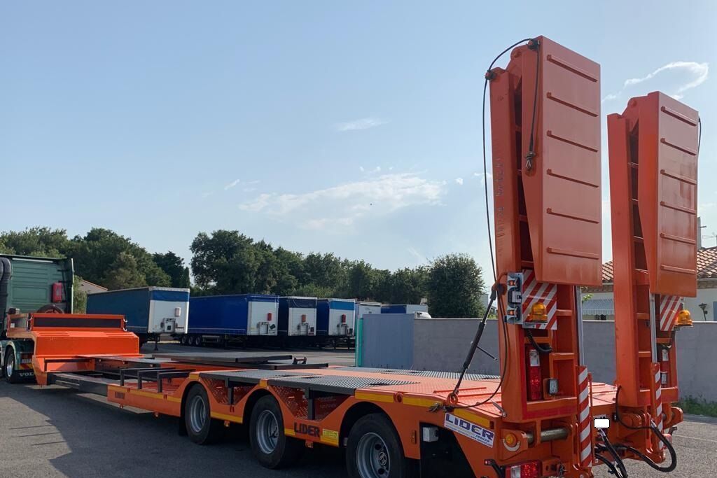 LIDER 2025 YEAR NEW LOWBED TRAILER FOR SALE (MANUFACTURER COMPANY) - Sơ mi rơ moóc thùng thấp: hình 4 LIDER 2025 YEAR NEW LOWBED TRAILER FOR SALE (MANUFACTURER COMPANY) - Sơ mi rơ moóc thùng thấp: hình 4
