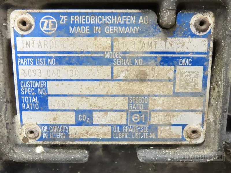 MAN 12TX2621TD IT3 Versnellingsbak Traxon 81.32004-6497 - Hộp số cho Xe tải: hình 4 MAN 12TX2621TD IT3 Versnellingsbak Traxon 81.32004-6497 - Hộp số cho Xe tải: hình 4