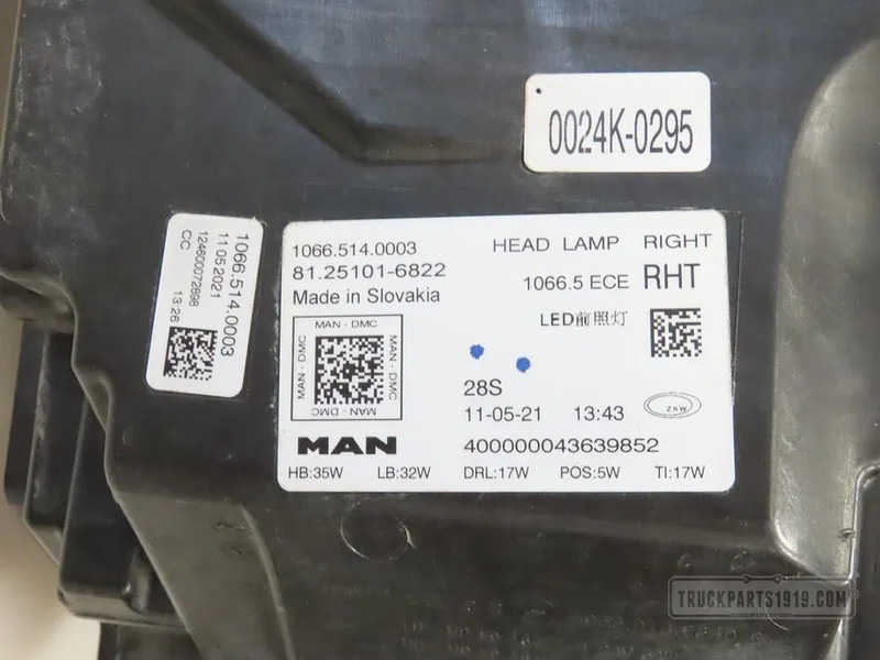 MAN 81.25101-6822 Koplamp LED Re. - Đèn trước cho Xe tải: hình 3 MAN 81.25101-6822 Koplamp LED Re. - Đèn trước cho Xe tải: hình 3