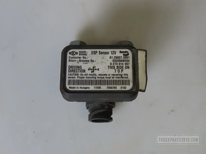 MAN Electrical System ESP sensor - Bộ cảm biến cho Xe tải: hình 1 MAN Electrical System ESP sensor - Bộ cảm biến cho Xe tải: hình 1