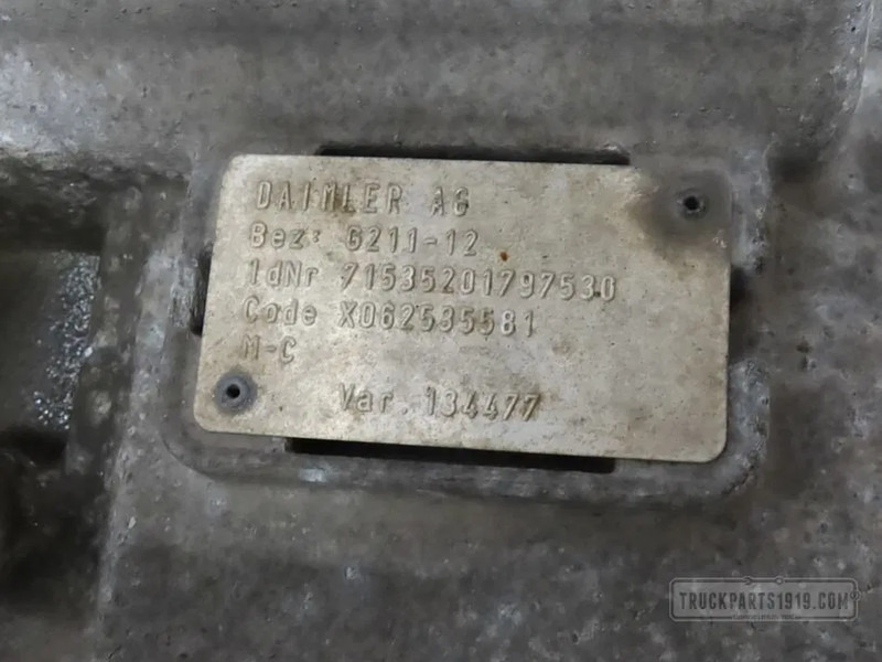 Mercedes-Benz 0012603600 Versnellingsbak G211-12 MB MP4 - Hộp số cho Xe tải: hình 3 Mercedes-Benz 0012603600 Versnellingsbak G211-12 MB MP4 - Hộp số cho Xe tải: hình 3