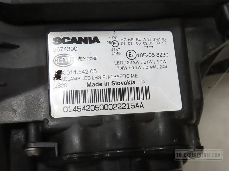 Scania 3148185 | Koplamp Li. LED - Đèn trước cho Xe tải: hình 3 Scania 3148185 | Koplamp Li. LED - Đèn trước cho Xe tải: hình 3