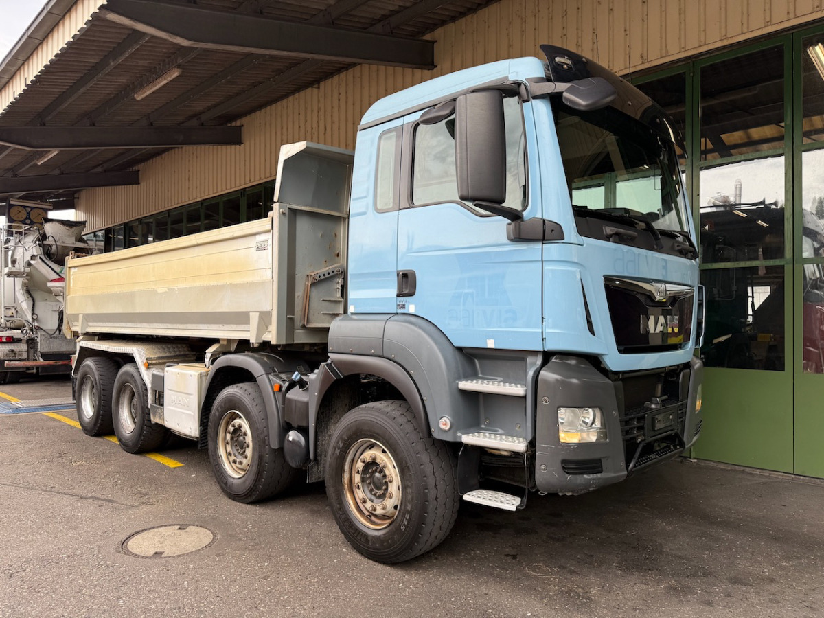 MAN TGS 35.480 8x4 - Xe ben: hình 1 MAN TGS 35.480 8x4 - Xe ben: hình 1