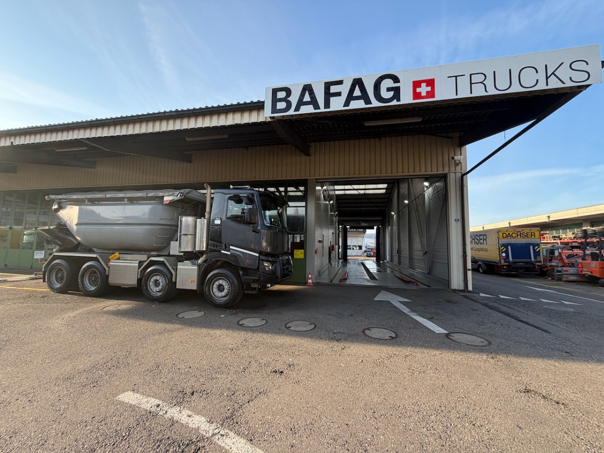 RENAULT C520 8x4 Wechselsystem Siloki + Kipper - Xe ben: hình 4 RENAULT C520 8x4 Wechselsystem Siloki + Kipper - Xe ben: hình 4