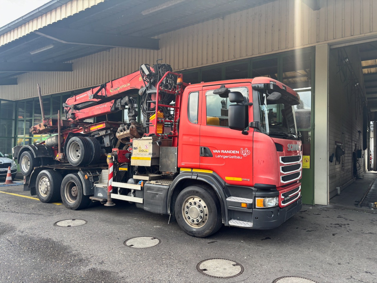 SCANIA G490 6x2 - Xe chở gỗ, Xe cẩu tự hành: hình 1 SCANIA G490 6x2 - Xe chở gỗ, Xe cẩu tự hành: hình 1