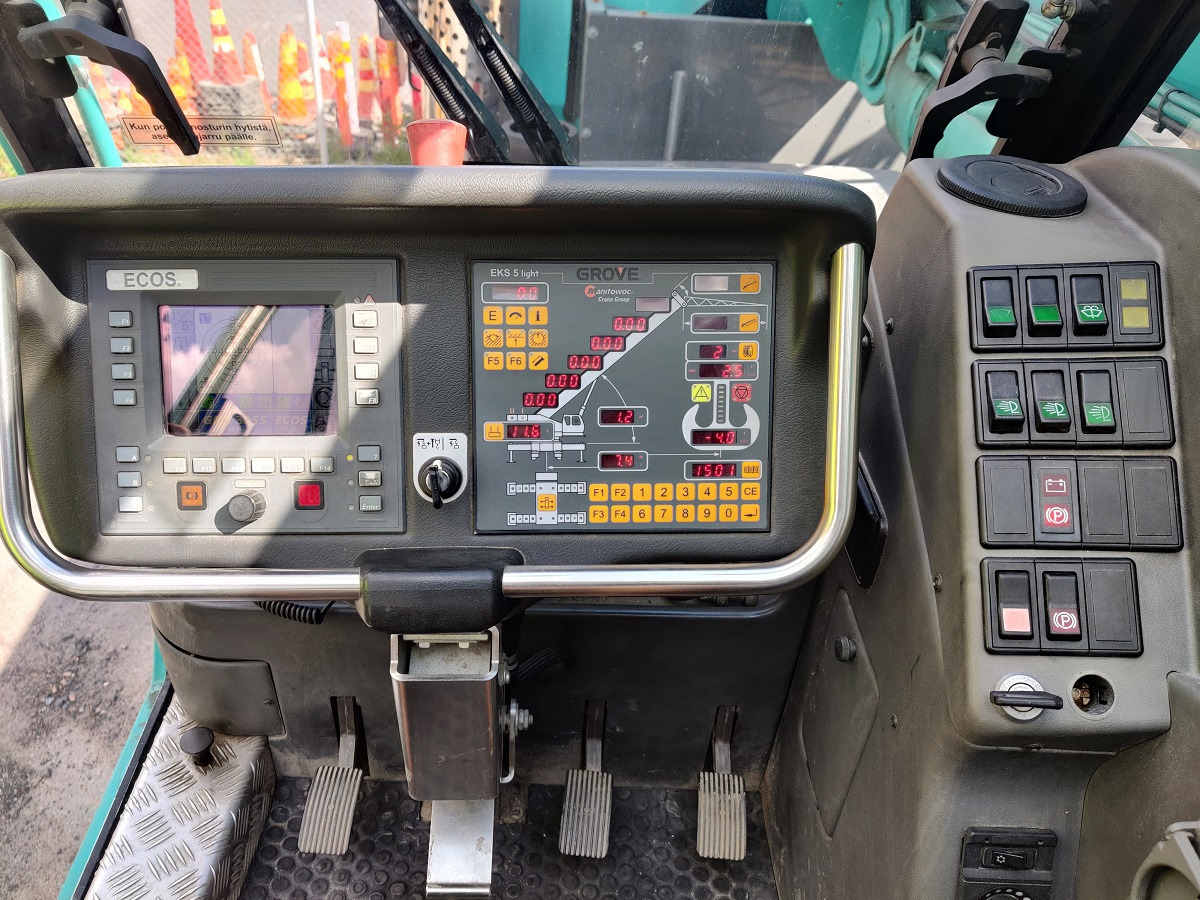 Grove GMK 3055 - Cẩu bánh lốp: hình 4 Grove GMK 3055 - Cẩu bánh lốp: hình 4