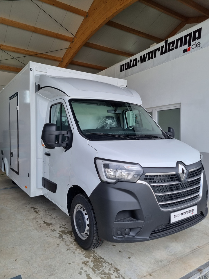 Renault Master 165 Koffer Platform Tiefrahmen - Xe tải nhỏ thùng kín: hình 1 Renault Master 165 Koffer Platform Tiefrahmen - Xe tải nhỏ thùng kín: hình 1