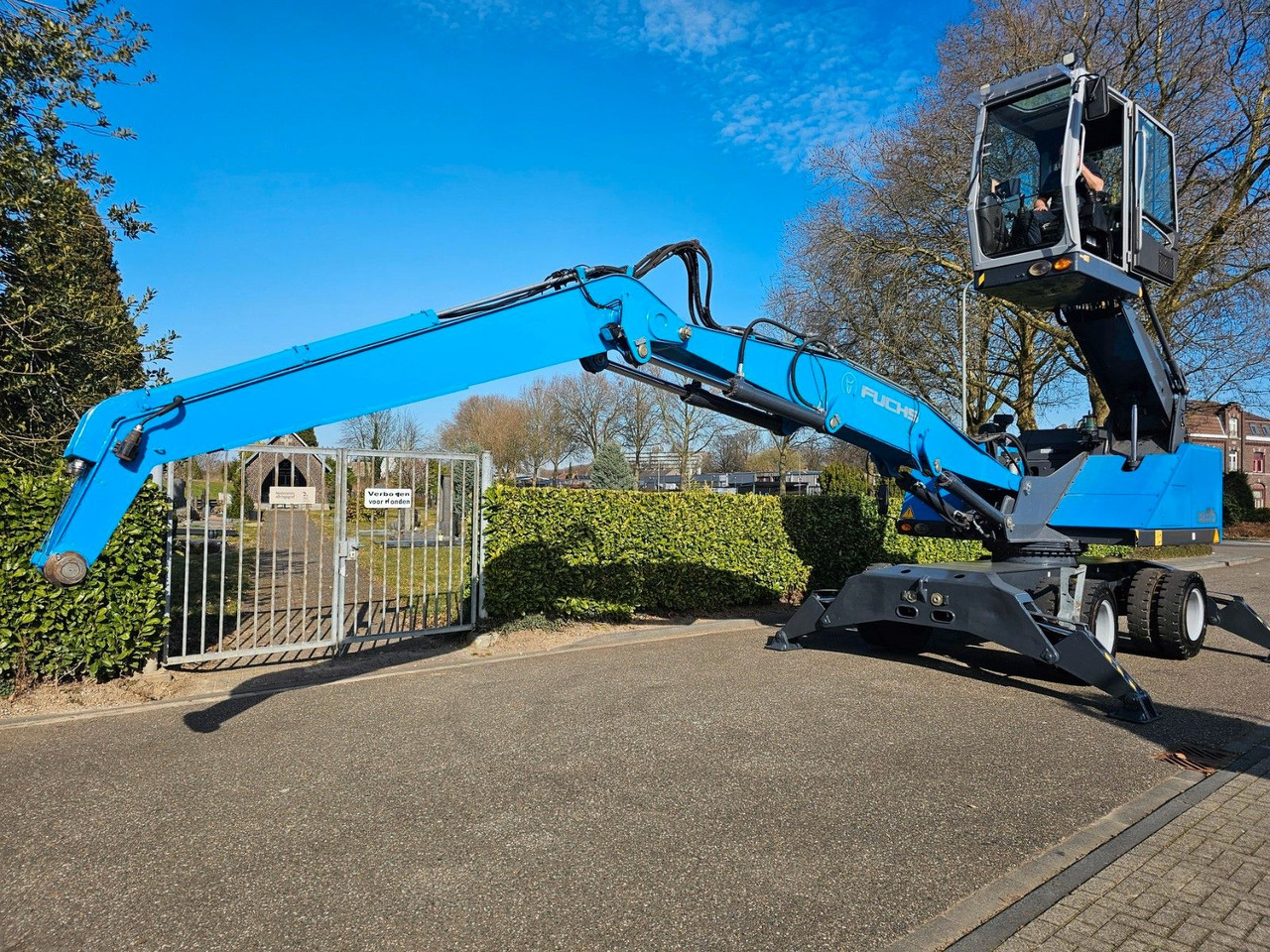 Fuchs MHL 320 Umschlagbagger mit Magnet Anlage - Máy cạp rác/ Công nghiệp: hình 2 Fuchs MHL 320 Umschlagbagger mit Magnet Anlage - Máy cạp rác/ Công nghiệp: hình 2