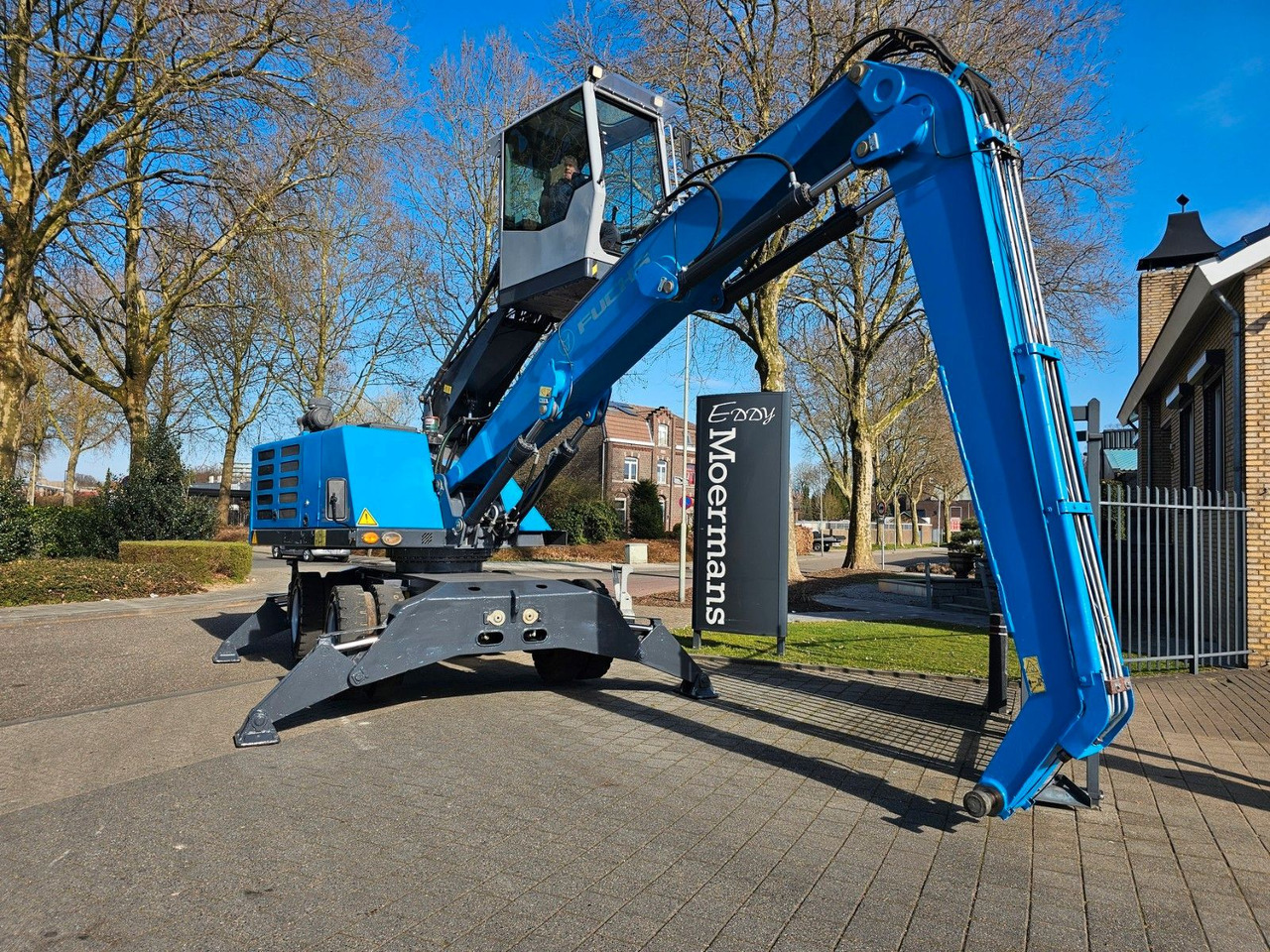 Fuchs MHL 320 Umschlagbagger mit Magnet Anlage - Máy cạp rác/ Công nghiệp: hình 1 Fuchs MHL 320 Umschlagbagger mit Magnet Anlage - Máy cạp rác/ Công nghiệp: hình 1