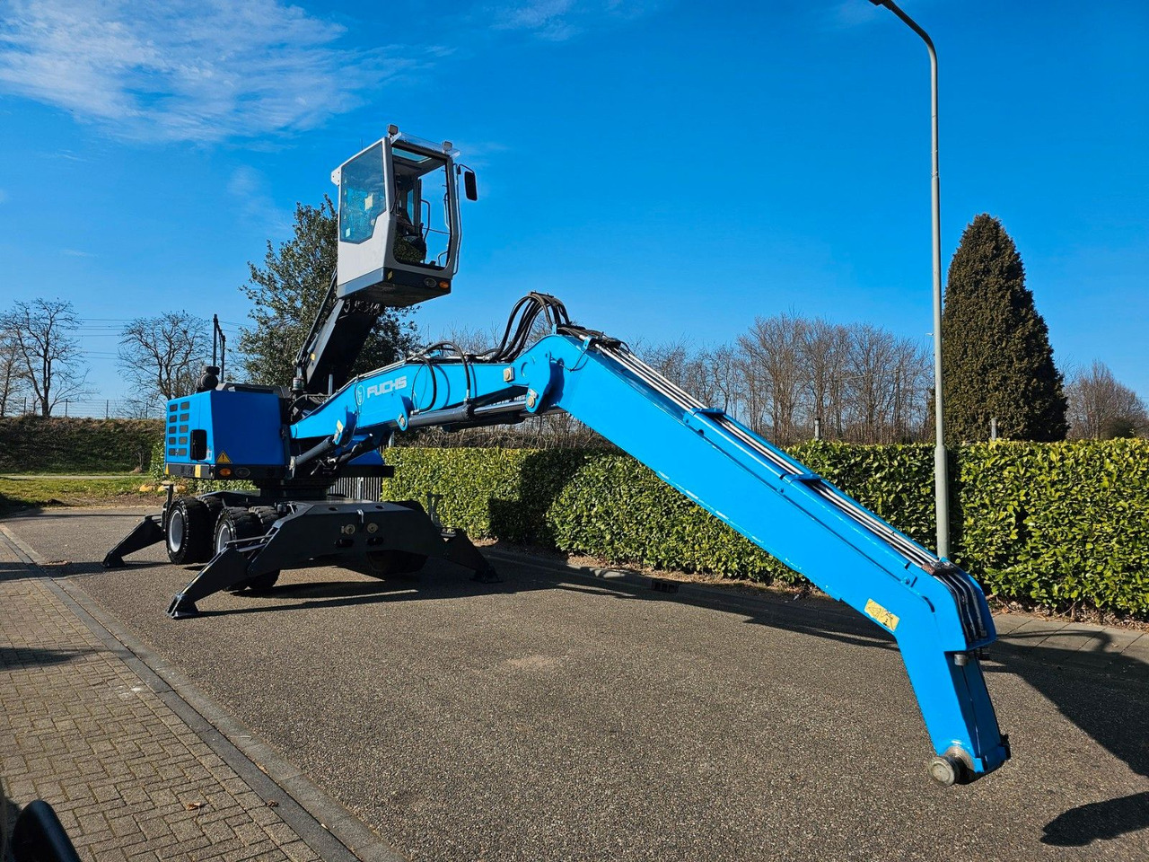 Fuchs MHL 320 Umschlagbagger mit Magnet Anlage - Máy cạp rác/ Công nghiệp: hình 4 Fuchs MHL 320 Umschlagbagger mit Magnet Anlage - Máy cạp rác/ Công nghiệp: hình 4
