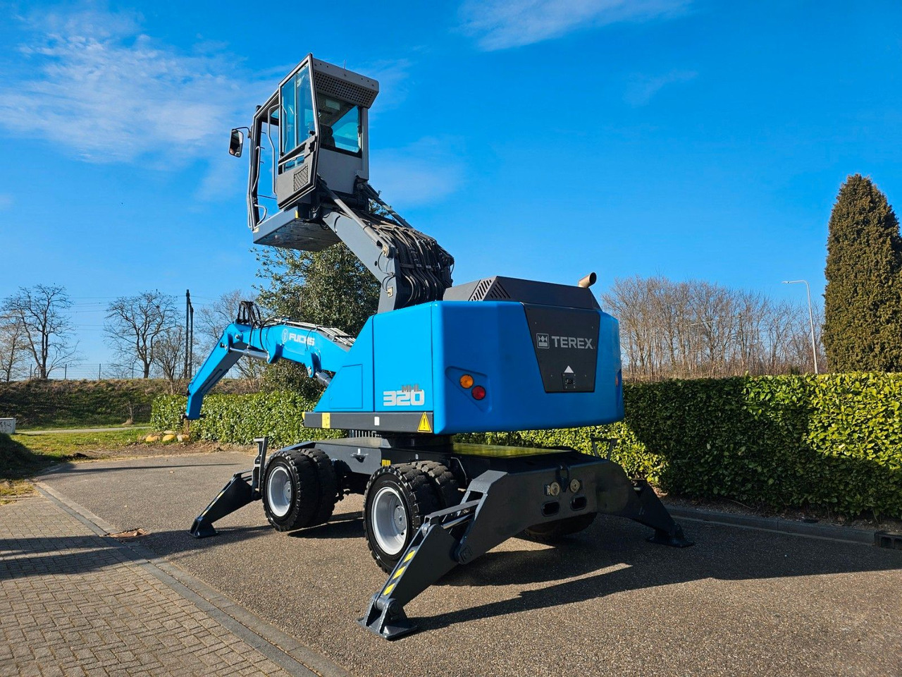 Fuchs MHL 320 Umschlagbagger mit Magnet Anlage - Máy cạp rác/ Công nghiệp: hình 3 Fuchs MHL 320 Umschlagbagger mit Magnet Anlage - Máy cạp rác/ Công nghiệp: hình 3