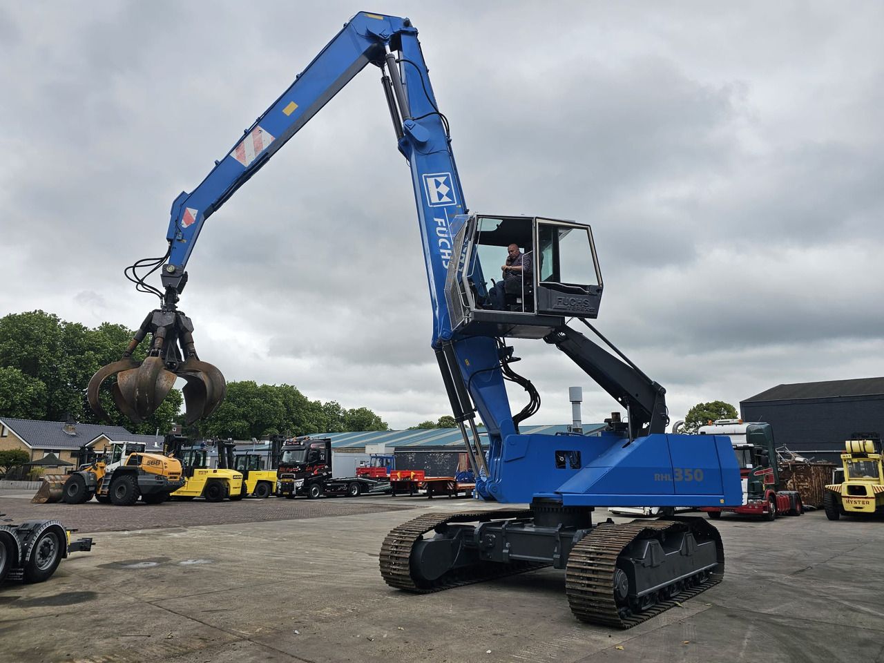 Fuchs RHL 350 Materialhandler With Adjustable Tracks - Máy cạp rác/ Công nghiệp: hình 1 Fuchs RHL 350 Materialhandler With Adjustable Tracks - Máy cạp rác/ Công nghiệp: hình 1