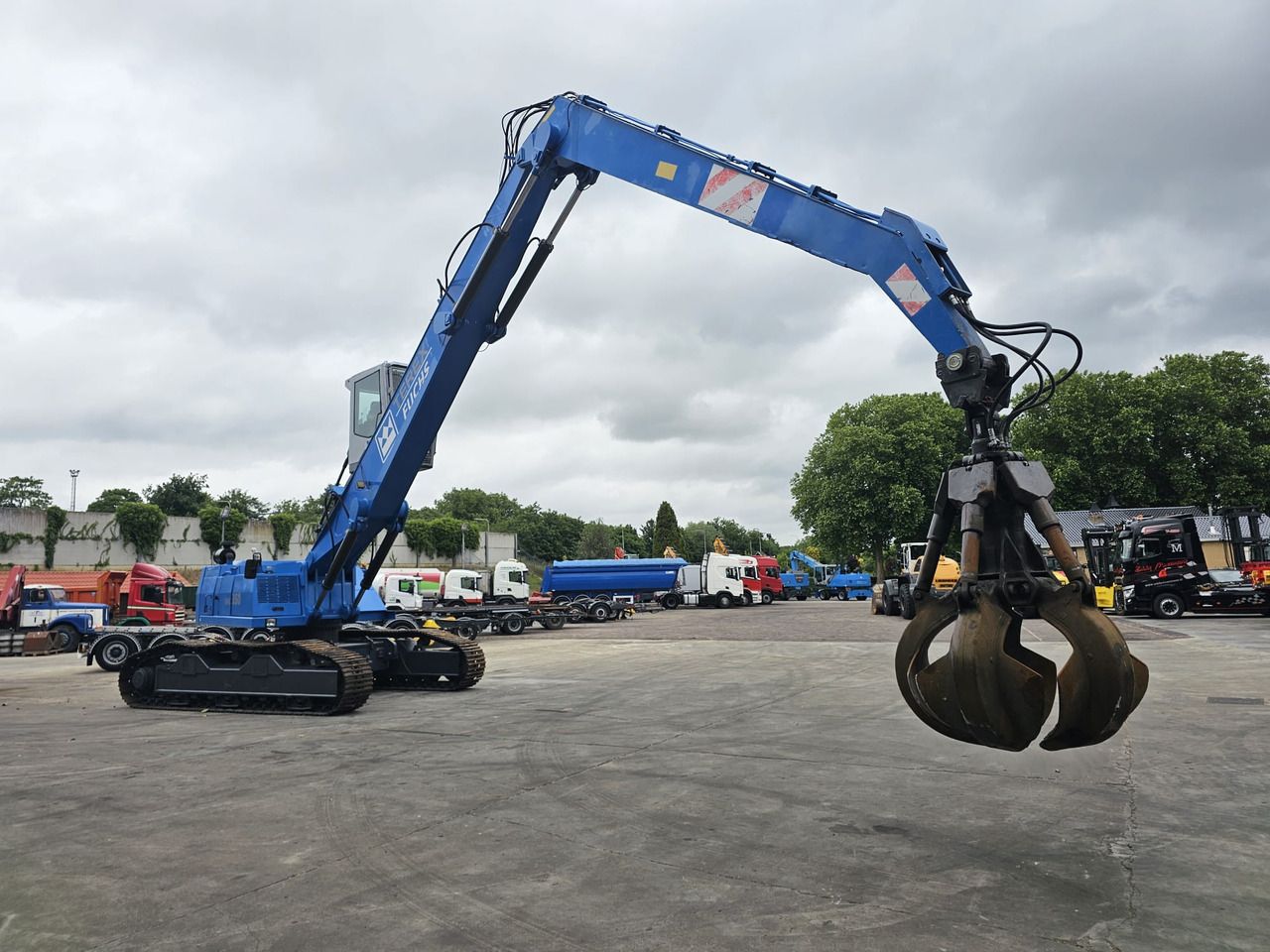 Fuchs RHL 350 Materialhandler With Adjustable Tracks - Máy cạp rác/ Công nghiệp: hình 2 Fuchs RHL 350 Materialhandler With Adjustable Tracks - Máy cạp rác/ Công nghiệp: hình 2