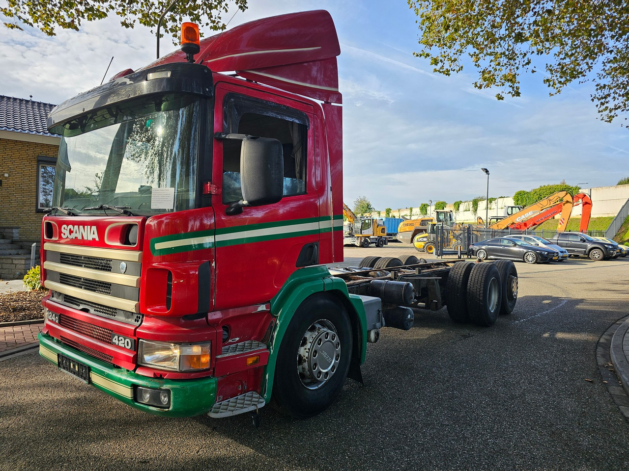 Scania P 124G 420 6x2*4 Chassis - Xe tải khung gầm: hình 3 Scania P 124G 420 6x2*4 Chassis - Xe tải khung gầm: hình 3