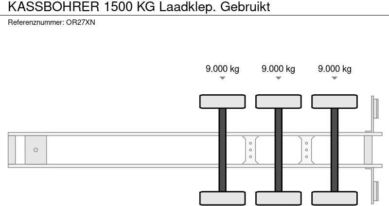 Cho thuê Kässbohrer 1500 KG Laadklep. Gebruikt Kässbohrer 1500 KG Laadklep. Gebruikt: hình 17 Cho thuê Kässbohrer 1500 KG Laadklep. Gebruikt Kässbohrer 1500 KG Laadklep. Gebruikt: hình 17