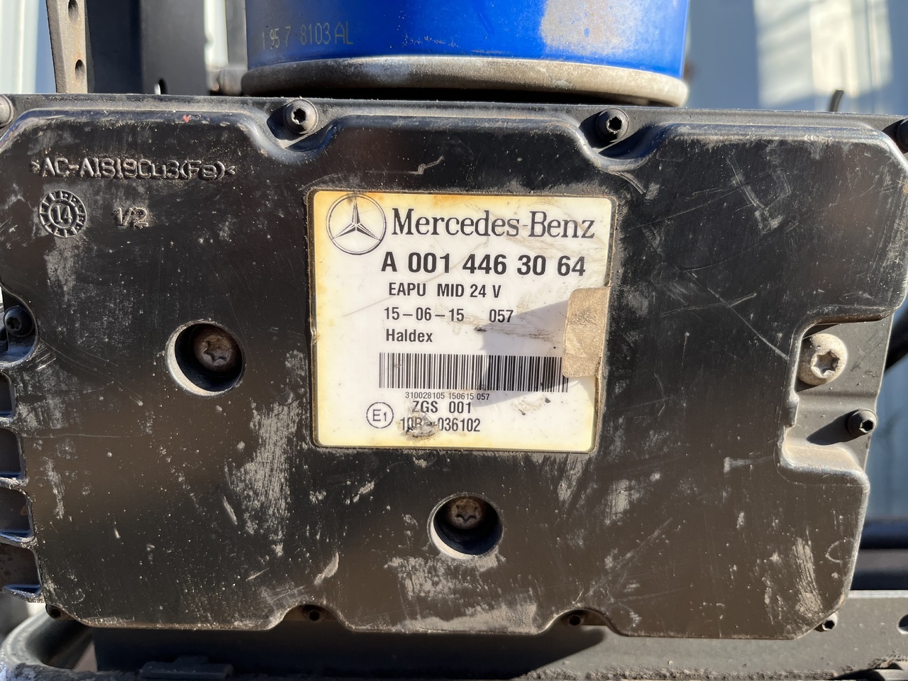 Phụ tùng phanh cho Xe tải ECTS.ELECTRONIC AIR PROCESSING UNIT, EAPU ACTROS MP4: hình 11