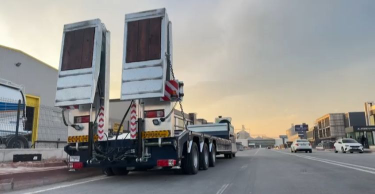 Sơ mi rơ moóc thùng thấp mới EMIRSAN 2024: hình 6