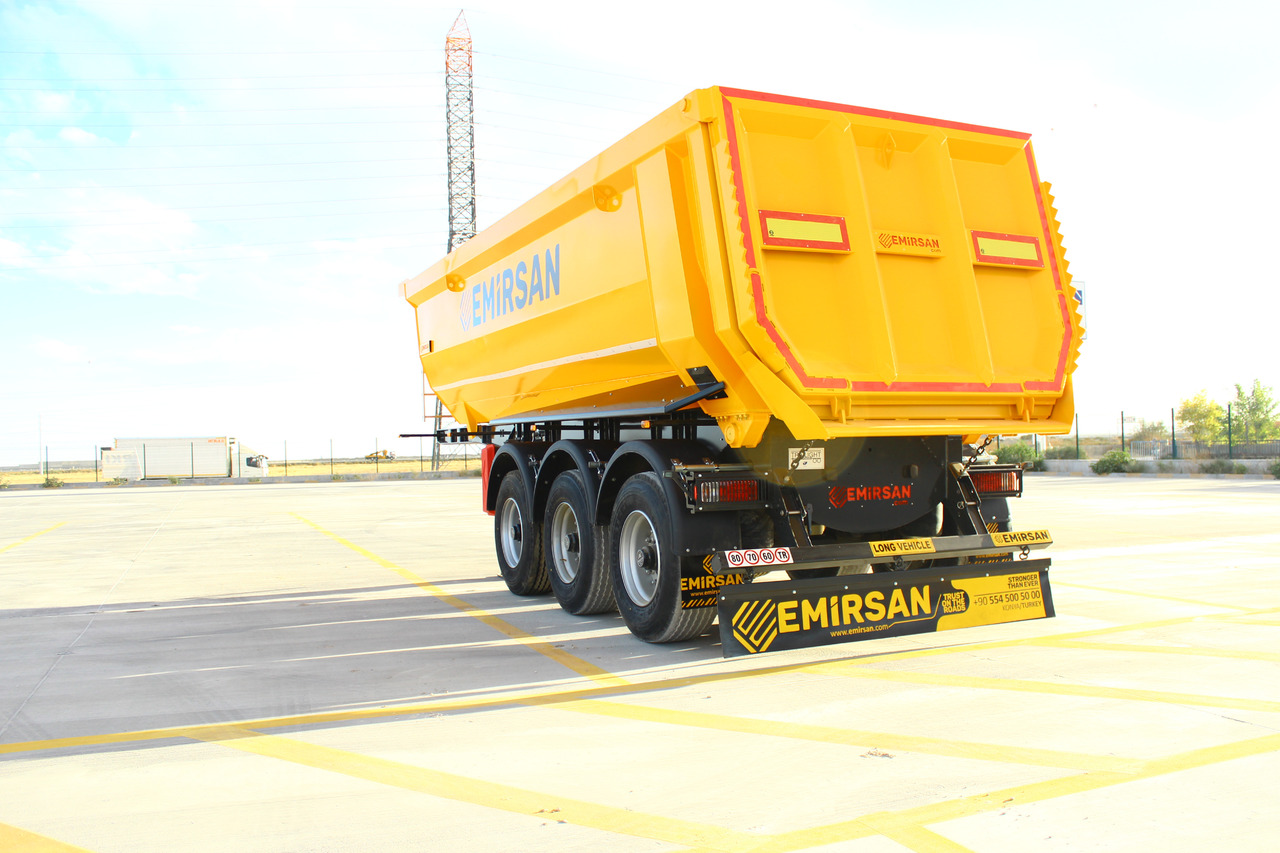Sơ mi rơ moóc ben mới EMIRSAN U TYPE TIPPER: hình 7