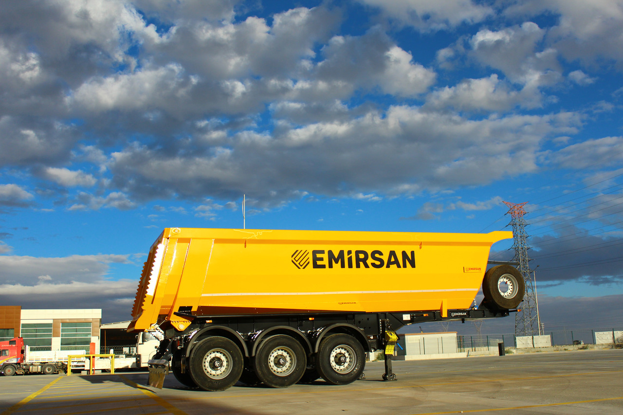 Sơ mi rơ moóc ben mới EMIRSAN U TYPE TIPPER: hình 8