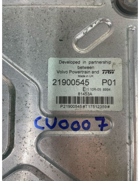 Volvo 21900545 - ECU: hình 2 Volvo 21900545 - ECU: hình 2