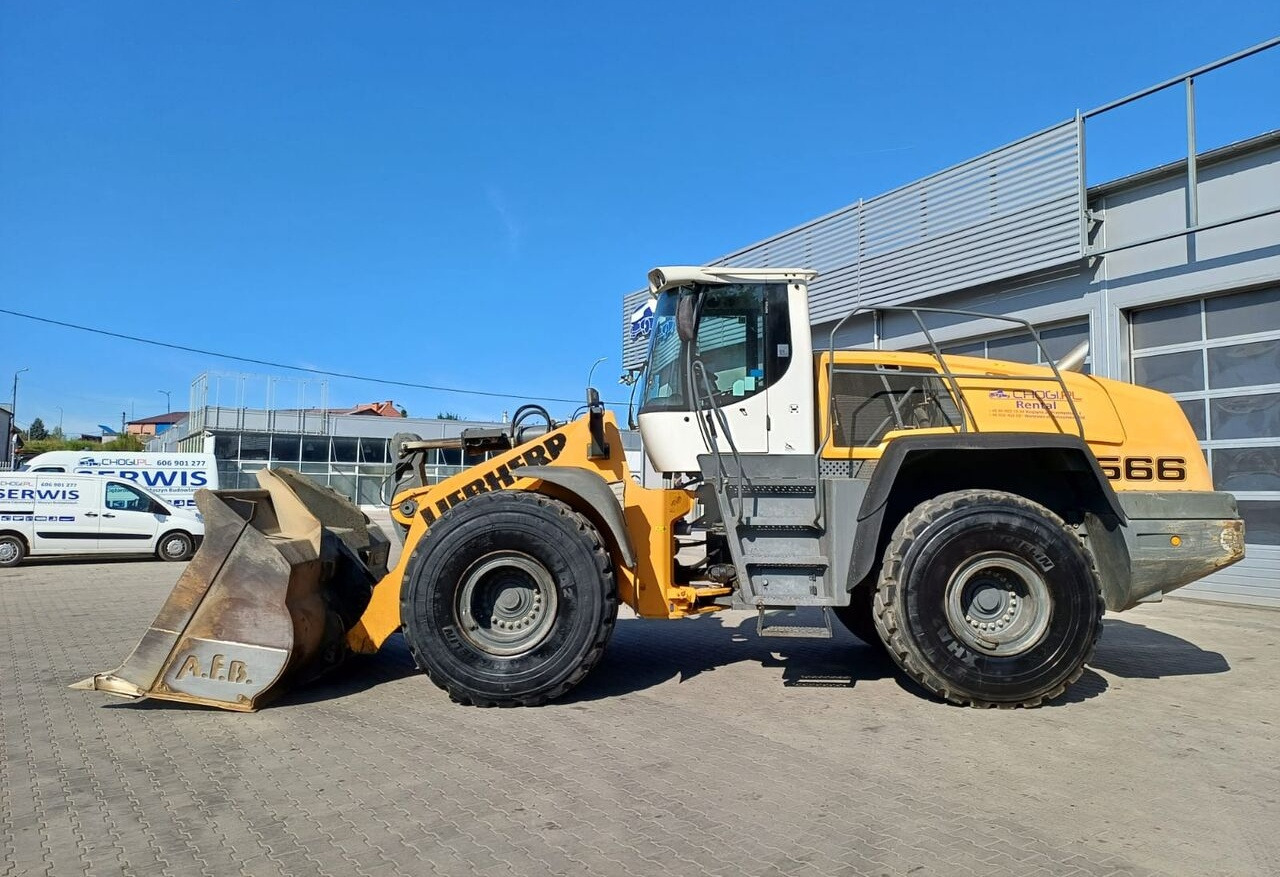 Máy xúc lật bánh lốp Liebherr L 566: hình 7