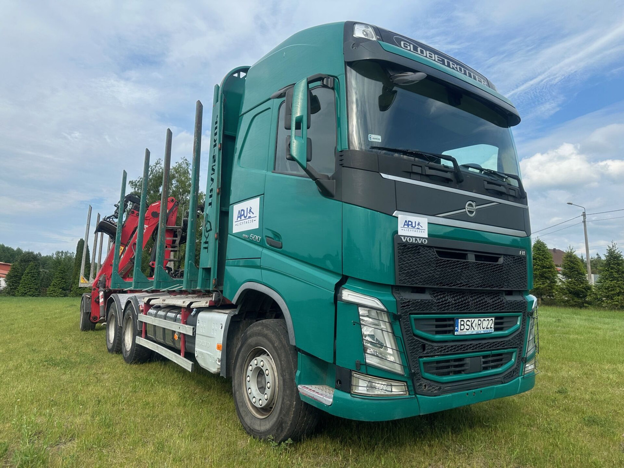 VOLVO FH500 do przewozu drewna - Xe chở gỗ, Xe cẩu tự hành: hình 4 VOLVO FH500 do przewozu drewna - Xe chở gỗ, Xe cẩu tự hành: hình 4