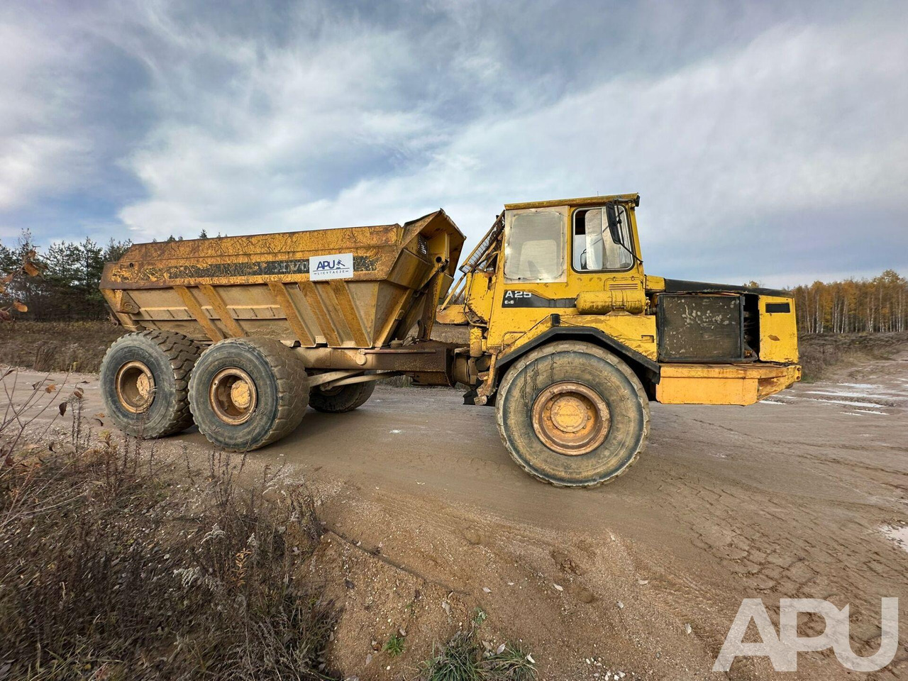 Volvo BM A25 6×6 - Xe ben đổ có khớp nối: hình 5 Volvo BM A25 6×6 - Xe ben đổ có khớp nối: hình 5