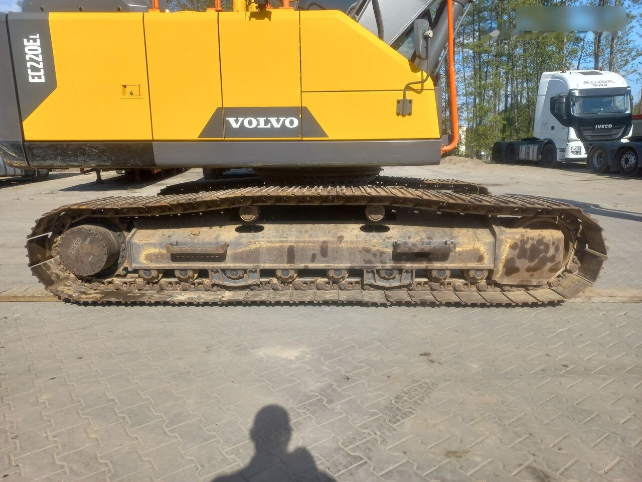 Máy xúc bánh xích Volvo EC 220EL: hình 23