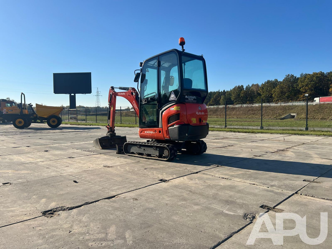 Mini koparka KUBOTA KX018-4 - Máy xúc mini: hình 4 Mini koparka KUBOTA KX018-4 - Máy xúc mini: hình 4