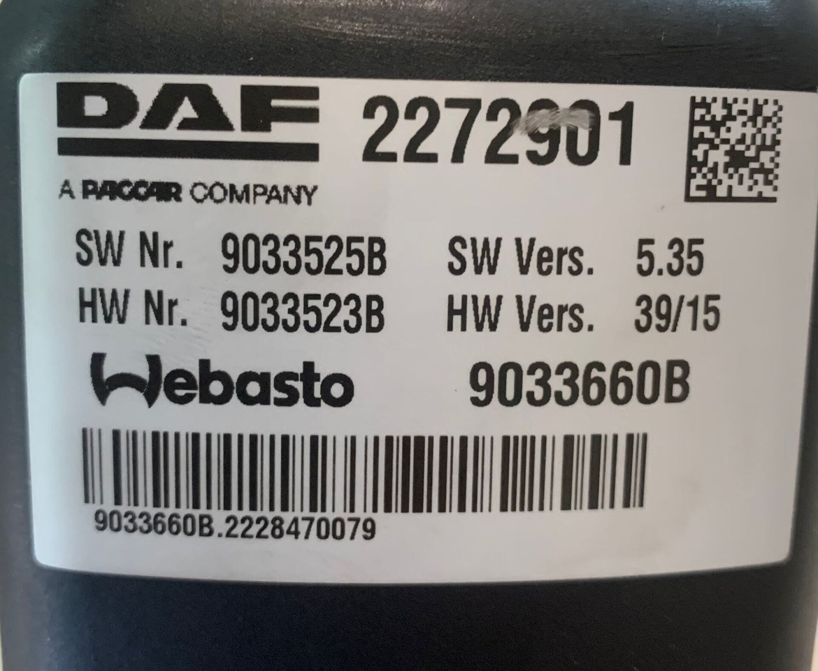 DAF STANDKACHEL THERMO TOP PRO 38 2272901 - Quạt giàn lạnh cho Xe tải: hình 5 DAF STANDKACHEL THERMO TOP PRO 38 2272901 - Quạt giàn lạnh cho Xe tải: hình 5