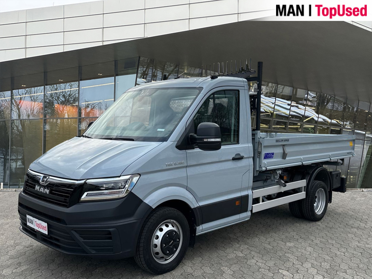 MAN TGE 6.160 4X2 SB - Xe ben nhỏ: hình 1 MAN TGE 6.160 4X2 SB - Xe ben nhỏ: hình 1