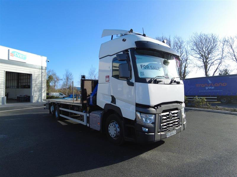 2019 Renault T 380 Rigid Crane Truck - Xe tải thùng lửng/ Phẳng, Xe cẩu tự hành: hình 1 2019 Renault T 380 Rigid Crane Truck - Xe tải thùng lửng/ Phẳng, Xe cẩu tự hành: hình 1