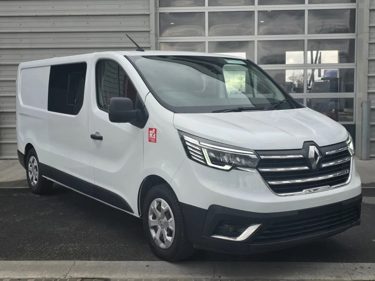 2025 Renault Trafic E-Tech Crew Cab - Xe tải van: hình 1 2025 Renault Trafic E-Tech Crew Cab - Xe tải van: hình 1