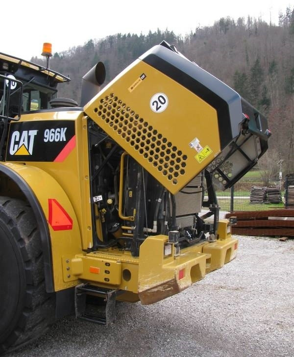 Máy xúc lật bánh lốp CAT 966K Top stanje: hình 12