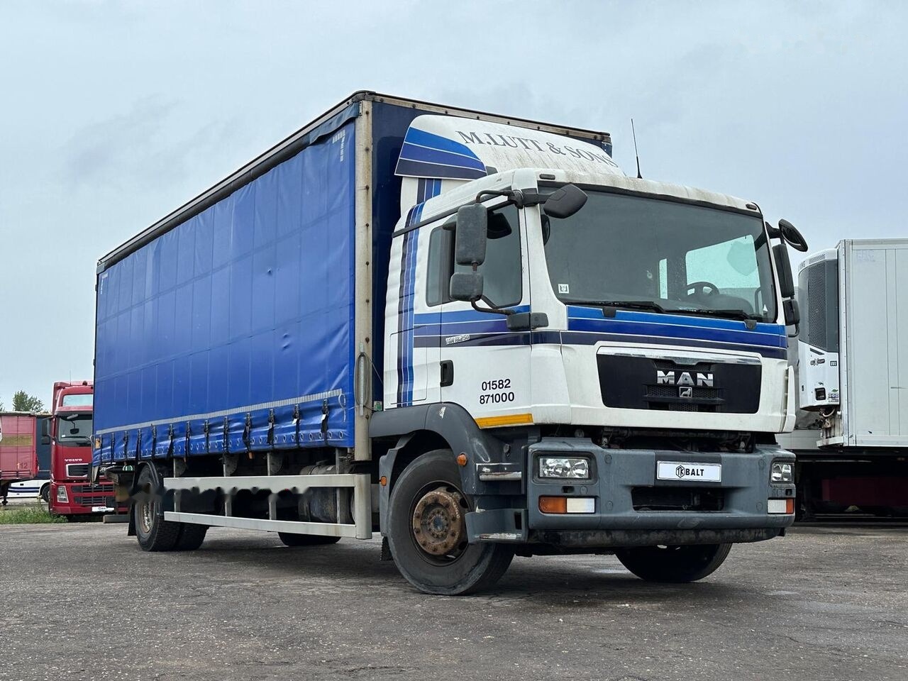 MAN TGM 18.250 - Xe tải thùng mui bạt: hình 3 MAN TGM 18.250 - Xe tải thùng mui bạt: hình 3
