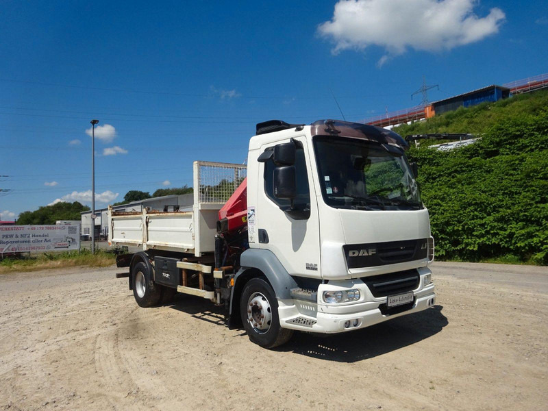DAF 55.220 KRAN/KIPPER/KLIM A - Xe tải thùng lửng/ Phẳng, Xe cẩu tự hành: hình 4 DAF 55.220 KRAN/KIPPER/KLIM A - Xe tải thùng lửng/ Phẳng, Xe cẩu tự hành: hình 4