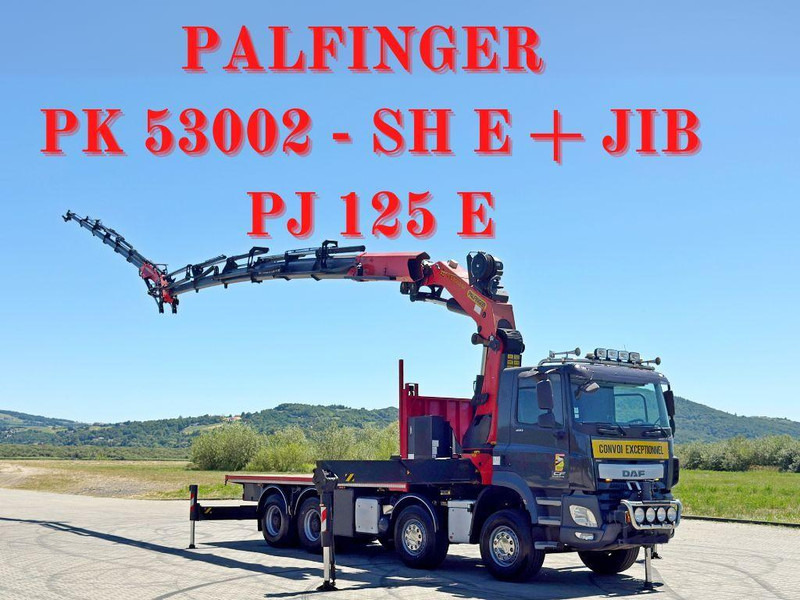 DAF CF 410 * PK 53002 - SH E/JIB PJ 125 E + FUNK*8x4 - Xe tải thùng lửng/ Phẳng, Xe cẩu tự hành: hình 1 DAF CF 410 * PK 53002 - SH E/JIB PJ 125 E + FUNK*8x4 - Xe tải thùng lửng/ Phẳng, Xe cẩu tự hành: hình 1
