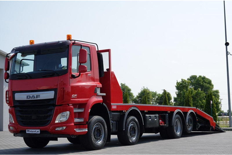 DAF CF 460 / 8x2/ LAWETA / PLATFORMA / NAJAZDY HYDRAULICZNE / WYCIĄ - Xe tải kéo: hình 1 DAF CF 460 / 8x2/ LAWETA / PLATFORMA / NAJAZDY HYDRAULICZNE / WYCIĄ - Xe tải kéo: hình 1