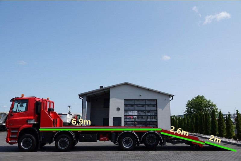 DAF CF 460 / 8x2/ LAWETA / PLATFORMA / NAJAZDY HYDRAULICZNE / WYCIĄ - Xe tải kéo: hình 5 DAF CF 460 / 8x2/ LAWETA / PLATFORMA / NAJAZDY HYDRAULICZNE / WYCIĄ - Xe tải kéo: hình 5