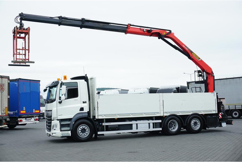 DAF CF / 480 / 6 X 2 / SKRZYNIOWY + HDS / PALFINGER PK 22 001L / OŚ - Xe tải thùng lửng/ Phẳng, Xe cẩu tự hành: hình 4 DAF CF / 480 / 6 X 2 / SKRZYNIOWY + HDS / PALFINGER PK 22 001L / OŚ - Xe tải thùng lửng/ Phẳng, Xe cẩu tự hành: hình 4