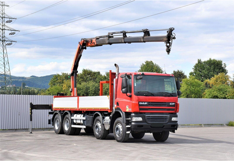 DAF CF 85.410 - Xe tải thùng lửng/ Phẳng, Xe cẩu tự hành: hình 2 DAF CF 85.410 - Xe tải thùng lửng/ Phẳng, Xe cẩu tự hành: hình 2
