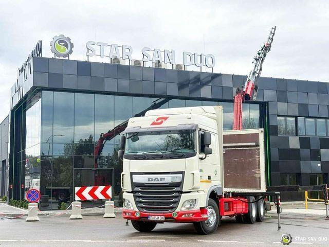 DAF XF 440 6x2 Fassi F365 FLY JIBCranePallet Grippe - Xe tải thùng lửng/ Phẳng, Xe cẩu tự hành: hình 4 DAF XF 440 6x2 Fassi F365 FLY JIBCranePallet Grippe - Xe tải thùng lửng/ Phẳng, Xe cẩu tự hành: hình 4