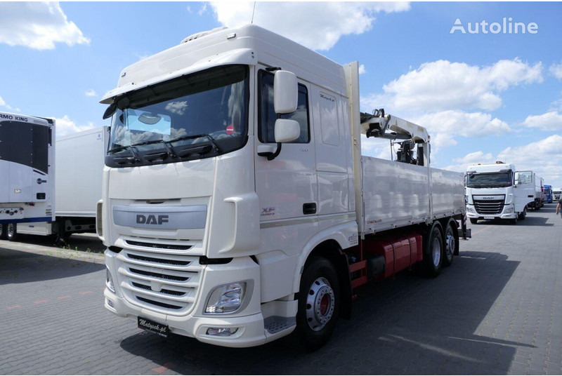 DAF XF 460 - Xe tải thùng lửng/ Phẳng, Xe cẩu tự hành: hình 1 DAF XF 460 - Xe tải thùng lửng/ Phẳng, Xe cẩu tự hành: hình 1