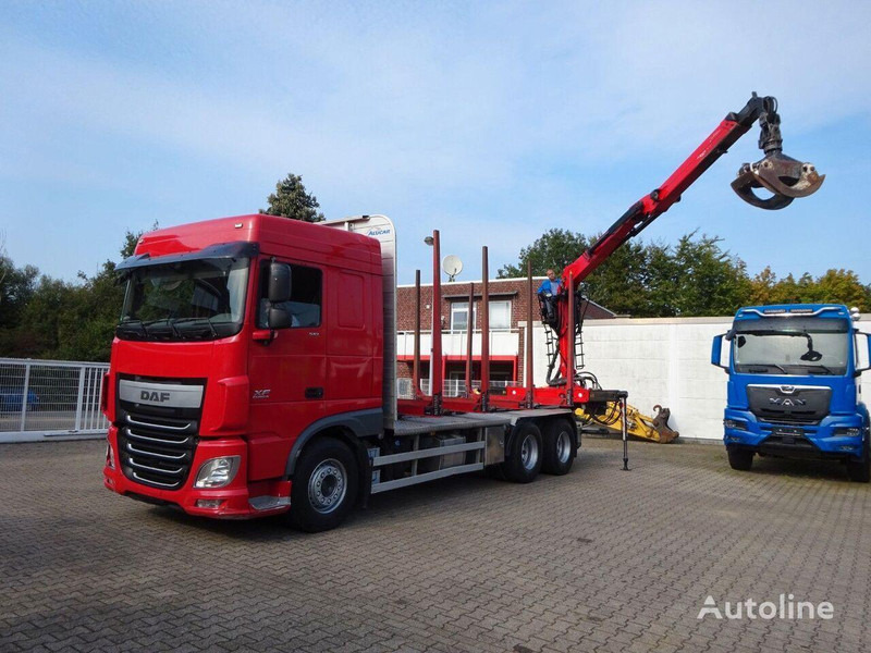DAF XF 510 6x4 Crane EPSILON M120Z - Xe chở gỗ, Xe cẩu tự hành: hình 3 DAF XF 510 6x4 Crane EPSILON M120Z - Xe chở gỗ, Xe cẩu tự hành: hình 3