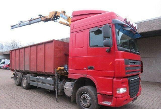 DAF XF105.410 6x2 Container + Crane - Xe tải chở thùng nhỏ: hình 5 DAF XF105.410 6x2 Container + Crane - Xe tải chở thùng nhỏ: hình 5