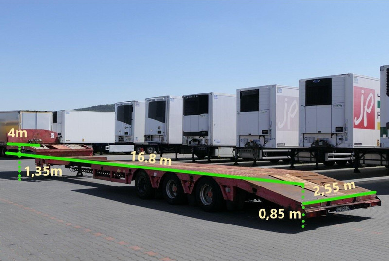 Faymonville NISKOPODWOZIE / ROZCIĄGANA / LAWETA / osie skrętne / wciągarka - Sơ mi rơ moóc thùng thấp: hình 2 Faymonville NISKOPODWOZIE / ROZCIĄGANA / LAWETA / osie skrętne / wciągarka - Sơ mi rơ moóc thùng thấp: hình 2