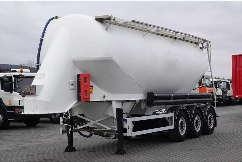 Feldbinder CEMENTONACZEPA / 2 KOMORY / 37 000 L / SILOS / DO MATERIAŁÓW SYP - Sơ mi rơ moóc bồn silo: hình 1 Feldbinder CEMENTONACZEPA / 2 KOMORY / 37 000 L / SILOS / DO MATERIAŁÓW SYP - Sơ mi rơ moóc bồn silo: hình 1