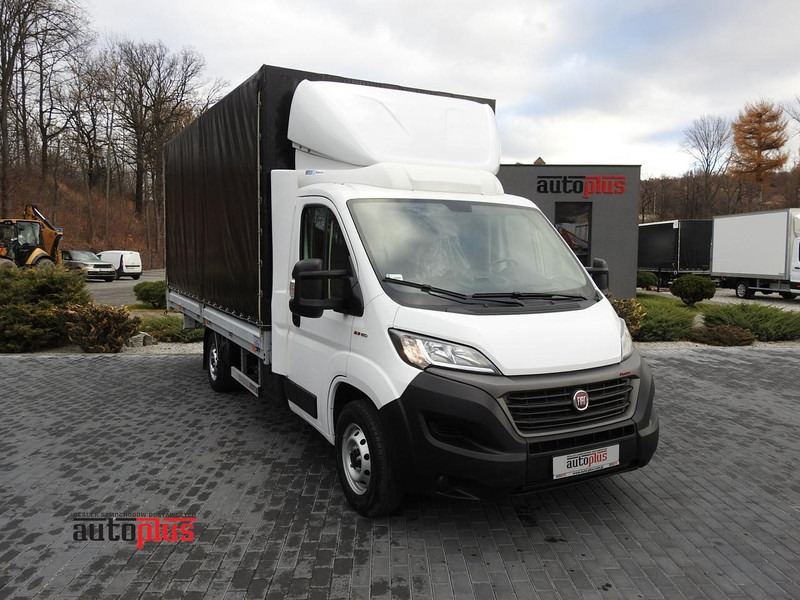 Fiat DUCATO PLANDEKA 10 PALET KLIMATYZACJA PNEUMATYKA  160KM [ T63576 - Xe van thùng mui bạt: hình 1 Fiat DUCATO PLANDEKA 10 PALET KLIMATYZACJA PNEUMATYKA  160KM [ T63576 - Xe van thùng mui bạt: hình 1