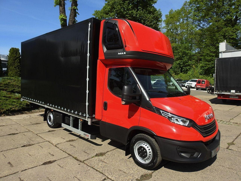 Iveco DAILY NOWY 35S18 CONNECT PLANDEKA 10 PALET WEBASTO KLIMATYZACJA - Xe tải hộp: hình 4 Iveco DAILY NOWY 35S18 CONNECT PLANDEKA 10 PALET WEBASTO KLIMATYZACJA - Xe tải hộp: hình 4
