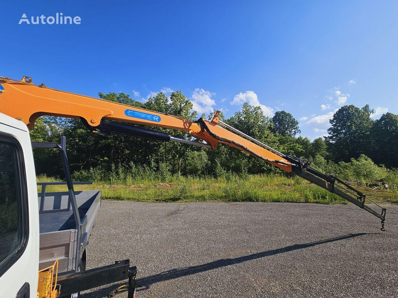 Xe tải nhỏ phẳng, Xe tải van Iveco Daily 35c-15 Doka flatbed + crane Effer: hình 20